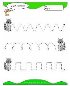 Çizgi Çalışma Sayfaları